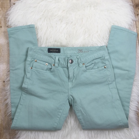 J. Crew Toothpick Skinny Ankle Jeans - Picture 4 of 7